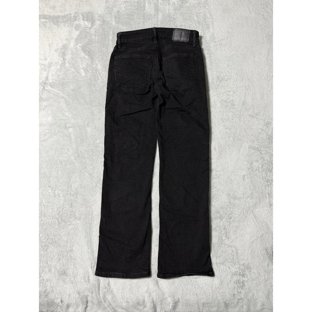 American Eagle Jeans Mens 26x27 Black Original Bootcut Dark‎ Wash